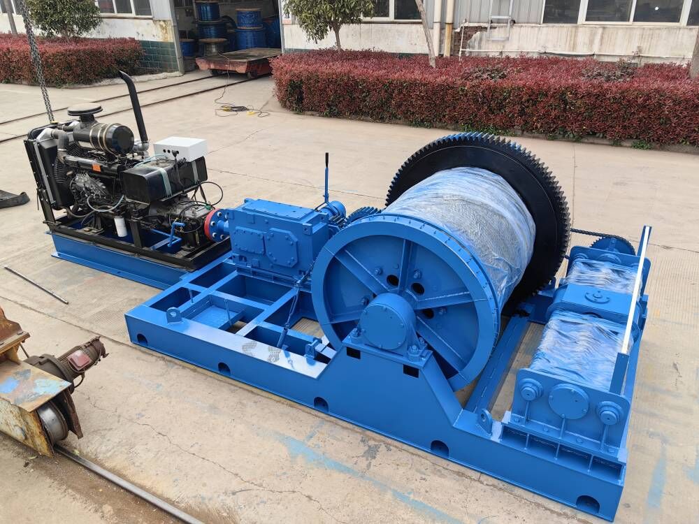 25 Tons Diesel Winch Delivery to Colombia Successfully On May