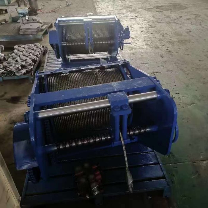 6Ton Hydraulic Winch According To The Customer’s Wishes Design