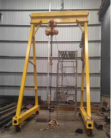 Order for a 5-ton movable gantry crane from a customer in Bangladesh