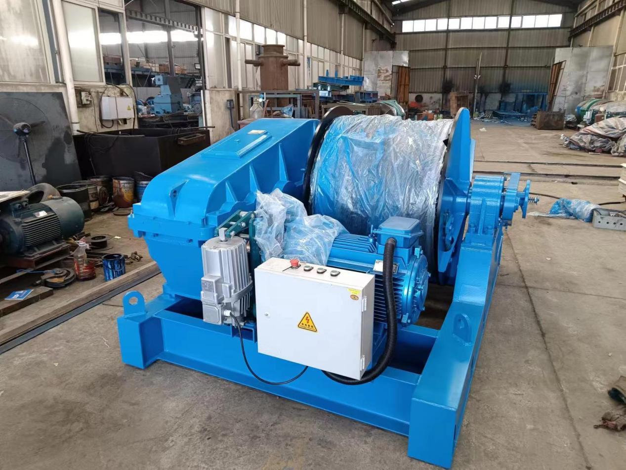 15 Ton Electric Slipway Winch Shipping To Chile on 7th February