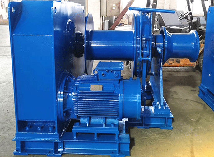 Marine Mooring Winches Reel Diameter And Strength