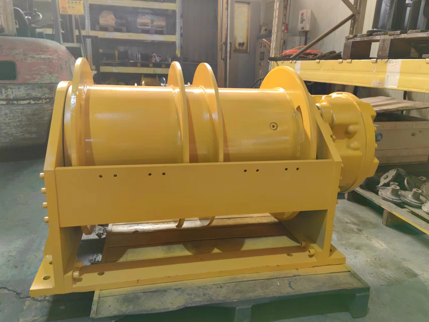 Our Hydraulic Winches Delivered To The Thailand Navy Ship